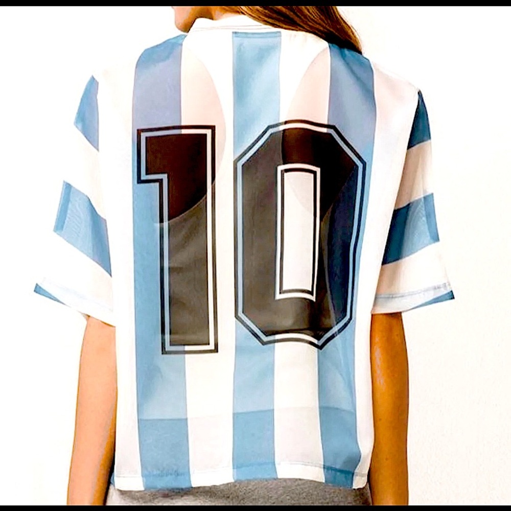 Messi No. 10 Argentina Unban Outfitters Jersey